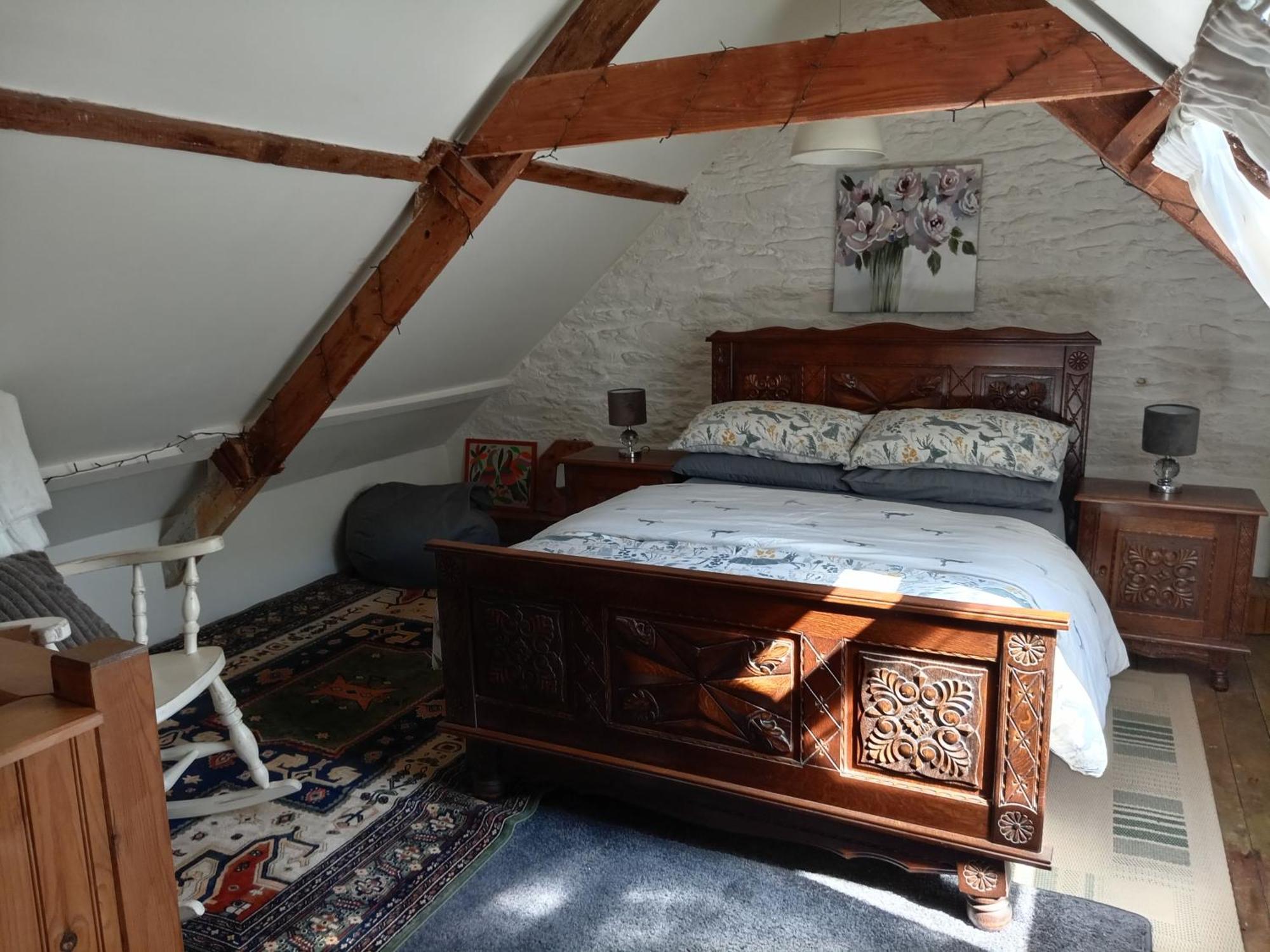 Character Breton Cottage Carhaix-Plouguer Bagian luar foto
